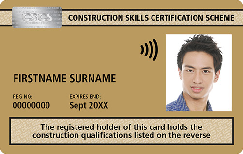 CSCS Card Types - Construction Industry Training